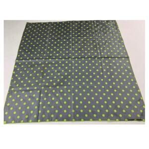 Women’s Vintage Ray Strauss Silk Gray Green Polka Dot Scarf shawl Women's